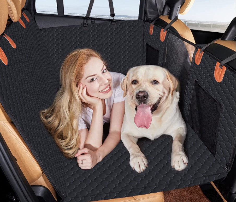 Car Seat Cover 100% Waterproof Pet Travel Car Mat Mesh Carrier Car Protector