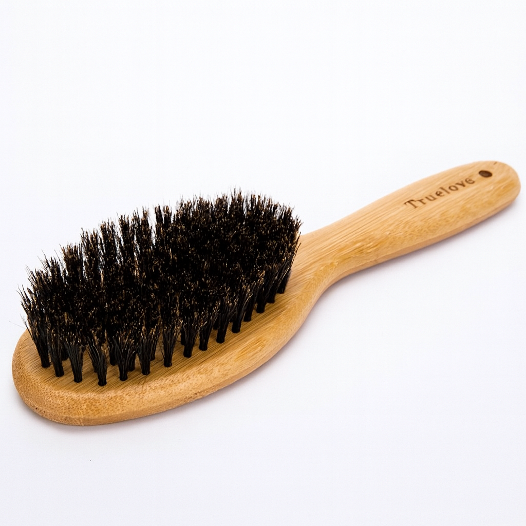 Natural Hog Bristle Grooming Brush