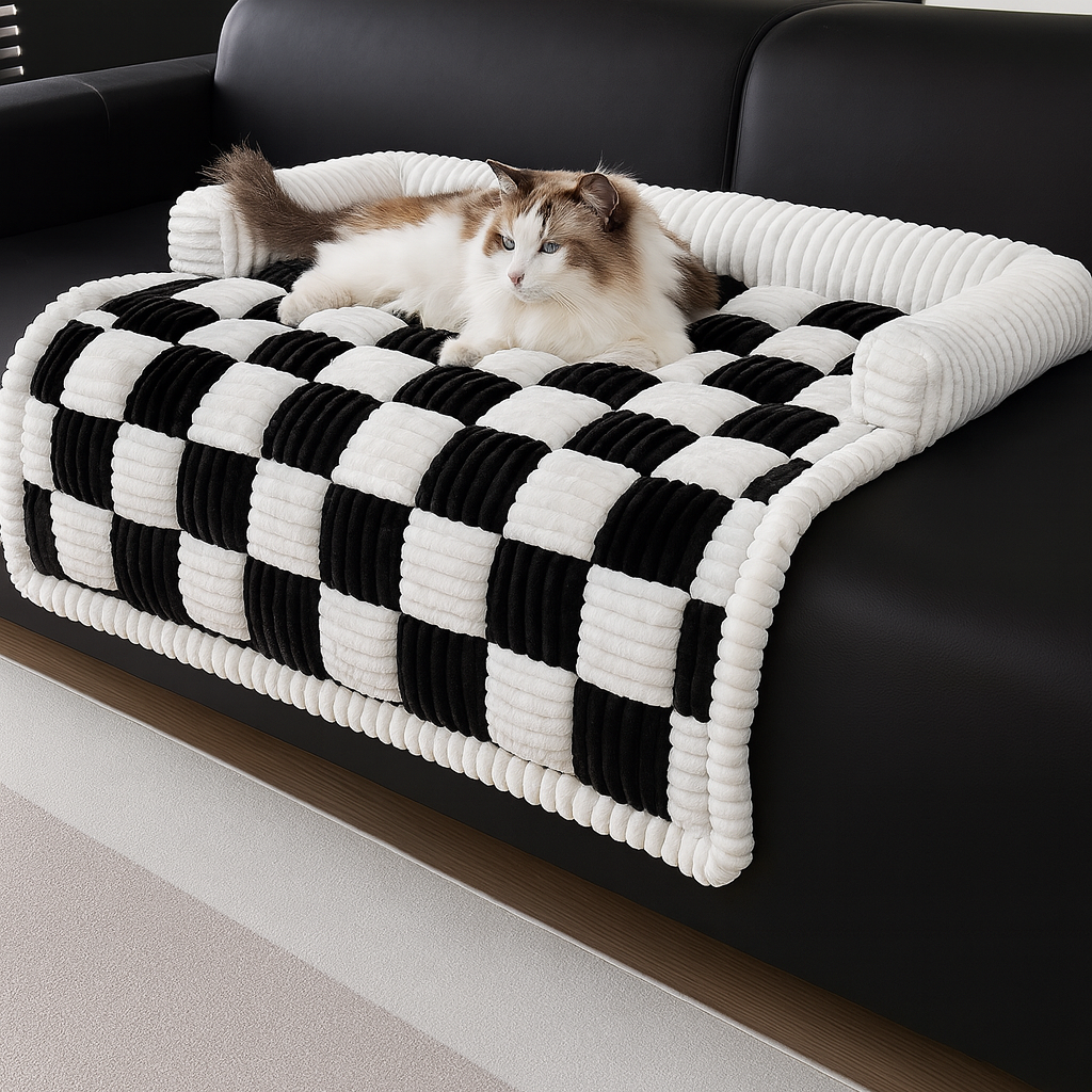 Plush and Thickened Pet Mat