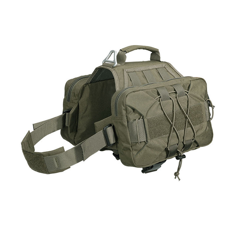 DG121 tactical dog backpack made from durable 1000D nylon for hiking and outdoor use